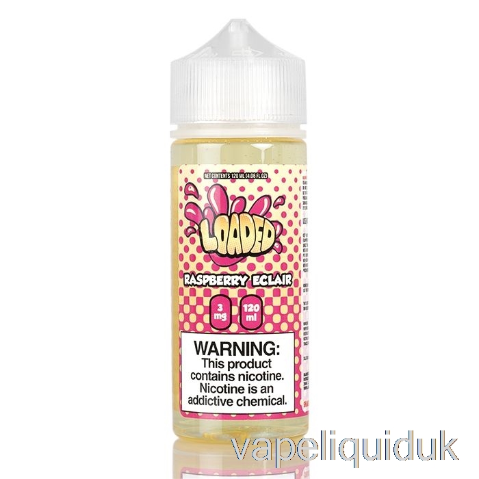 RASPBERRY ECLAIR - Loaded E-Liquid - Ruthless Vapors - 120mL 3mg Vape Liquid